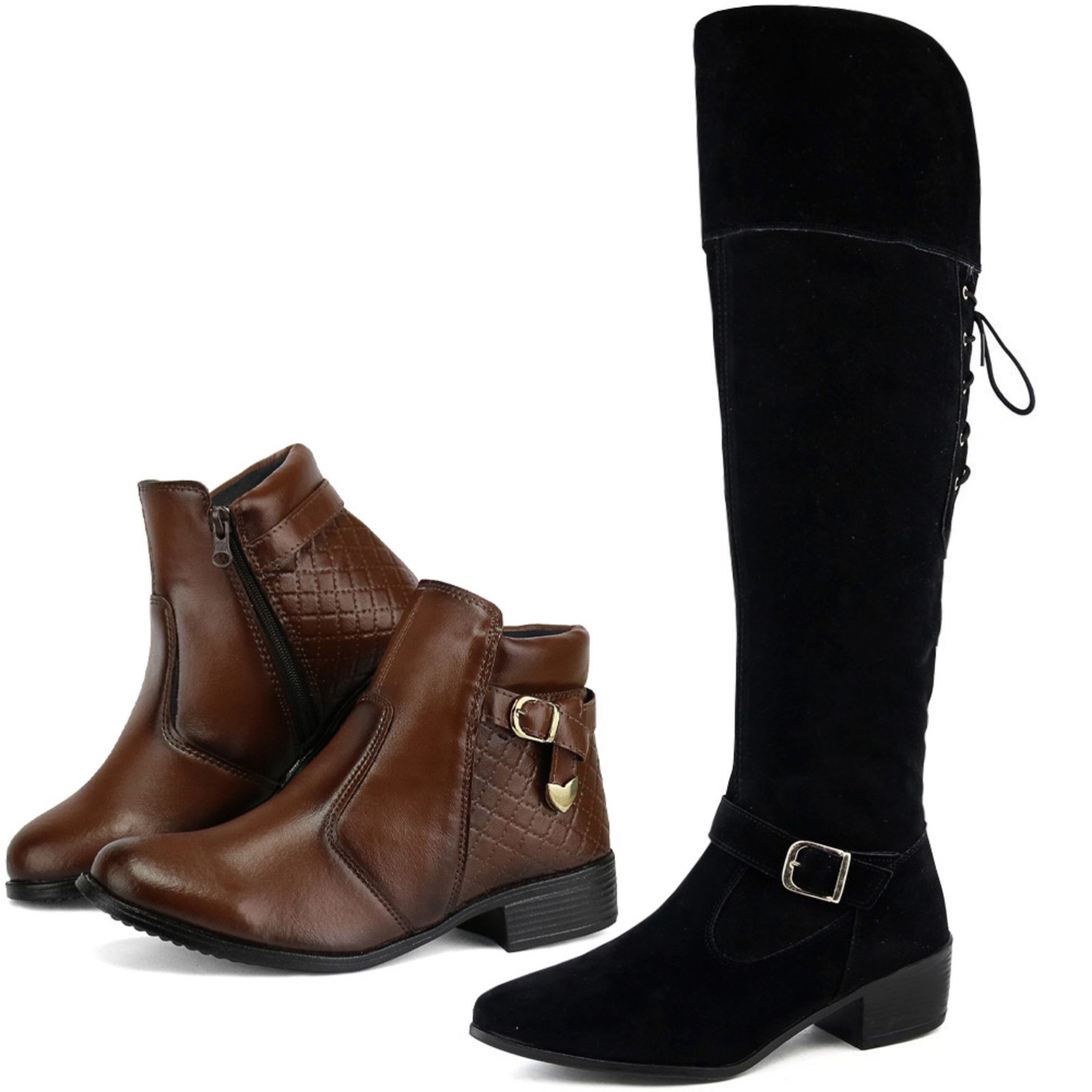 Botas cano hot sale curto baratas